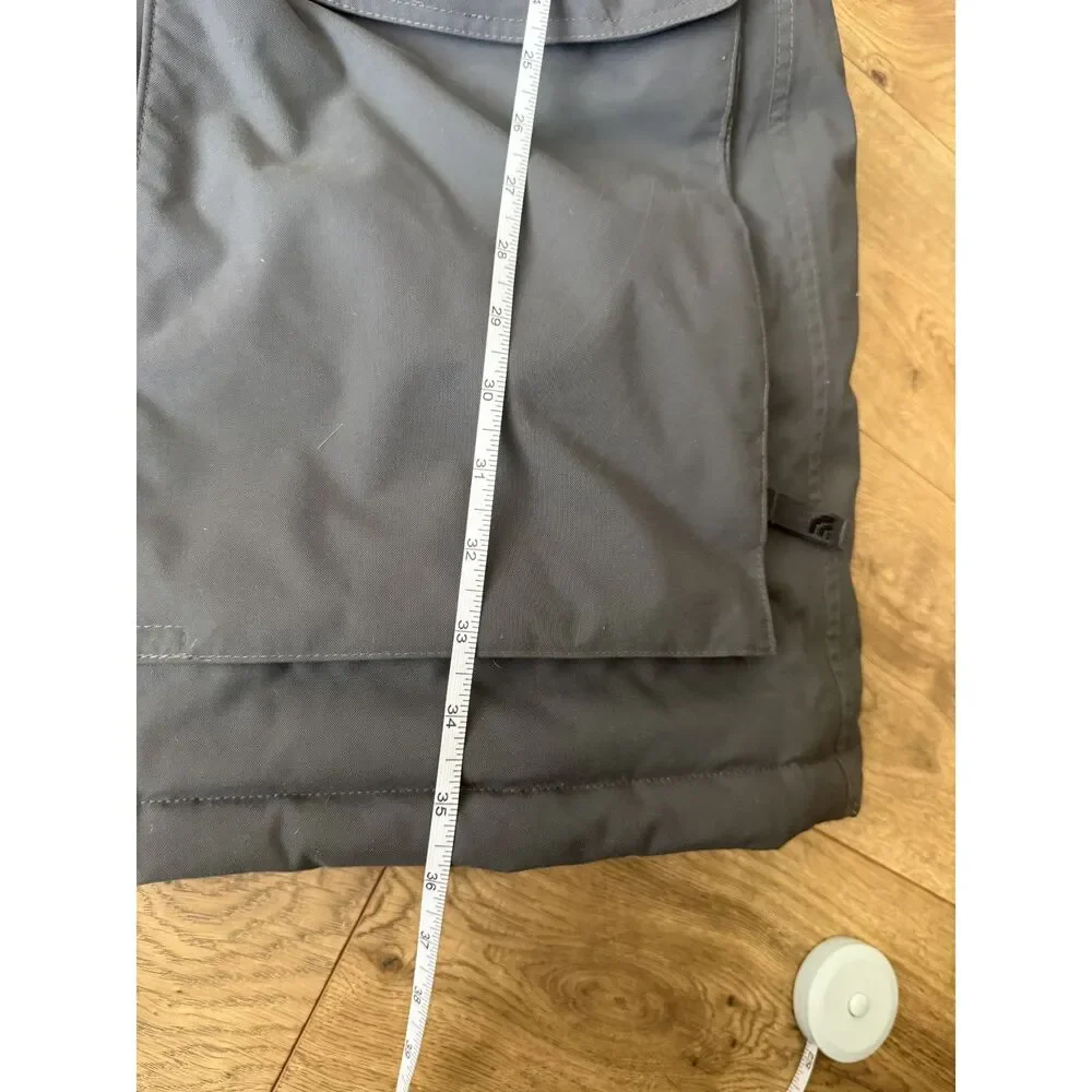THE NORTH FACE xl mens mcmurdo parka down coat hooded fur grey down winter coat